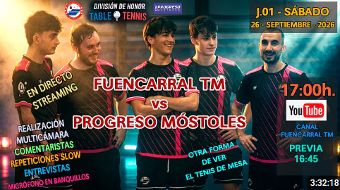 Debutamos en División de Honor con una derrota por 4-2 frente al Fuencarral TM