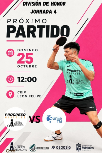 La previa | Progreso Móstoles Colegio Virgen de Europa - XFitness Drago-TT Sanse